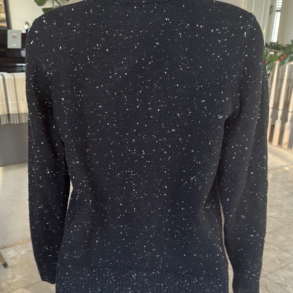 Black Sweater with Polar Bear Design - Picture 2 of 12